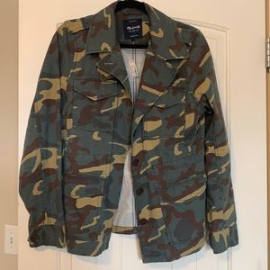 NWT Madewell Camo Jacket